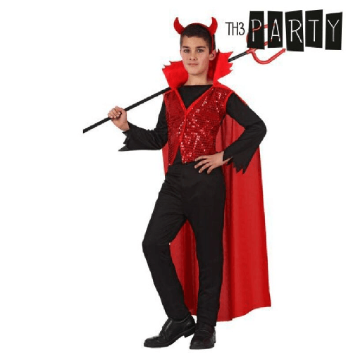 Th3 Party Costume per Bambini Th3 Party Multicolore Demonio (4 Pezzi)