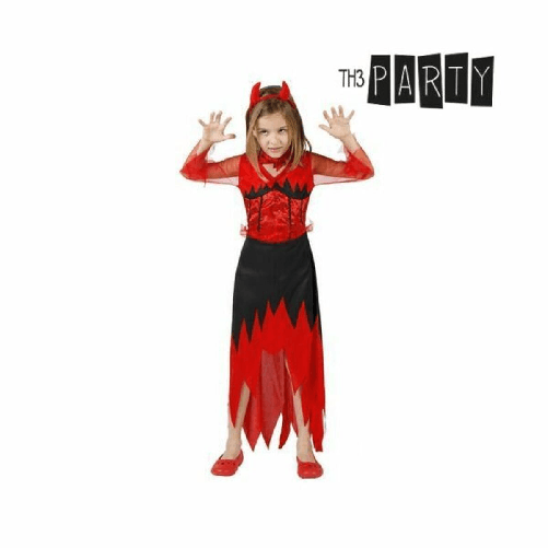 Th3 Party Costume per Bambini Th3 Party Multicolore Demonio (3 Pezzi)