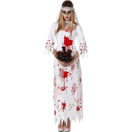 BigBuy Carnival Costume per Adulti 8422259149286 Bianco Assassino (2 Pezzi) (M/L)