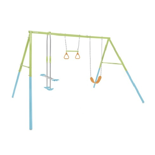 BricoShop24 Altalena Intex per Bambini Grande 3 posti 323x235x200 cm