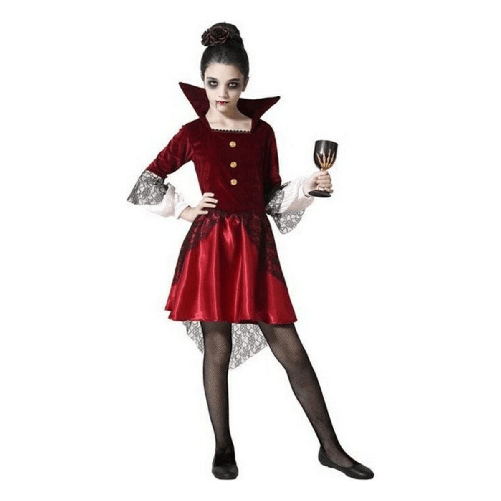 BigBuy Carnival Costume per Bambini Rosso (1 Pezzi)