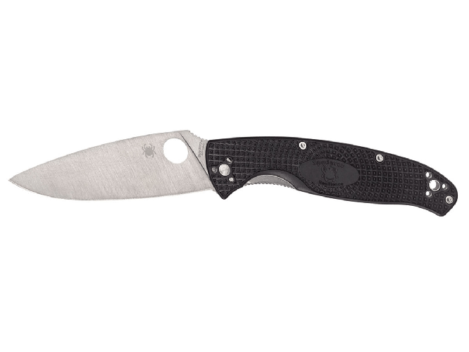 Spyderco Spyderco RESILIENCE FRN BLACK PLAIN C142PBK