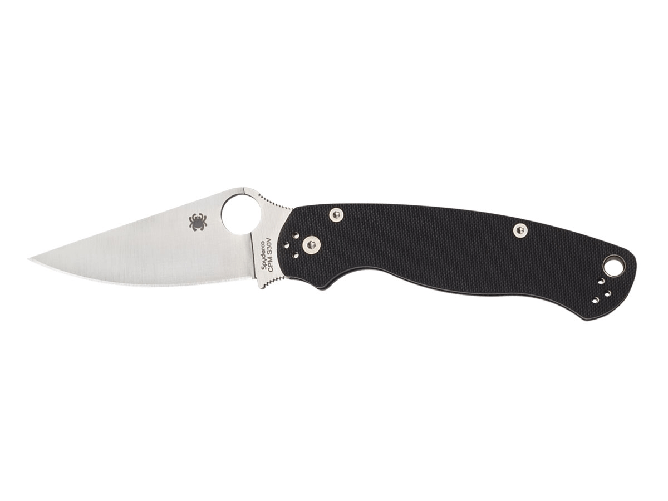 Spyderco Spyderco PARA MILITARY 2 G-10 BLACK PLAIN C81GP2
