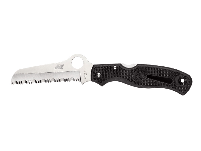Spyderco Spyderco ATLANTIC SALT BLACK SERRATED C89SBK