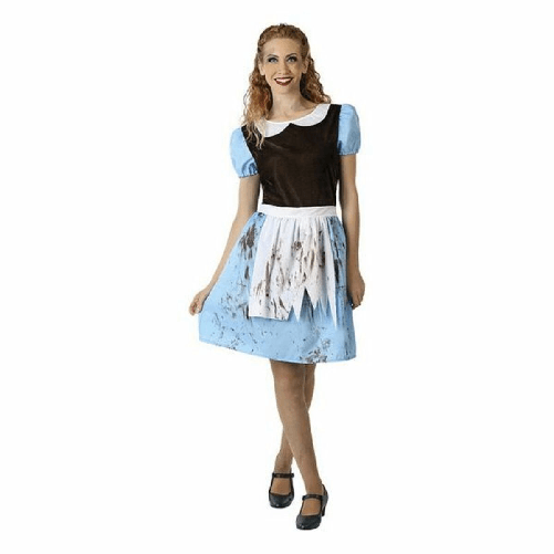 Costume per Adulti Alice Halloween Serva