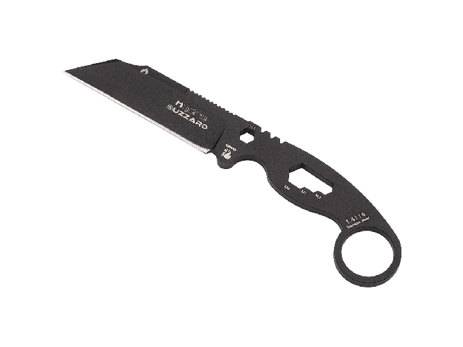 Hydra Knives Hydra Knives BUZZARD BLACK VULTURE HK-01-BLACK-SBL Black Sheath