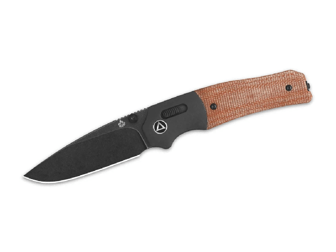 QSP Knife QSP VAULT MICARTA STW BLACK QS157-C2 Tan