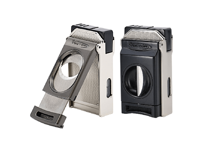 Vector Vector ACCENDISIGARI SWITCH W/INTERCHANGEABLE CUTTER 01 Nickel Satin
