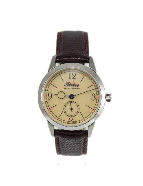 PERSEO OROLOGIO TEMPO UOMO PERSEO 10302PAC PESEUX 7076 36 PELLE ORIGINALE PE 2025 Taglia Unica,Colore Beige
