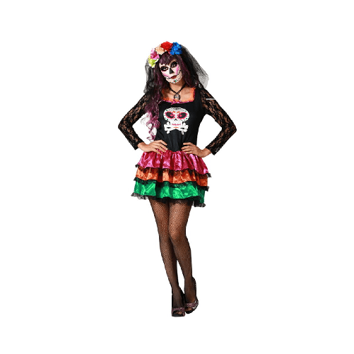 BigBuy Carnival Costume per Adulti Scheletro XL