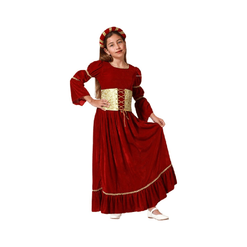 BigBuy Carnival Costume per Bambini Regina Medievale