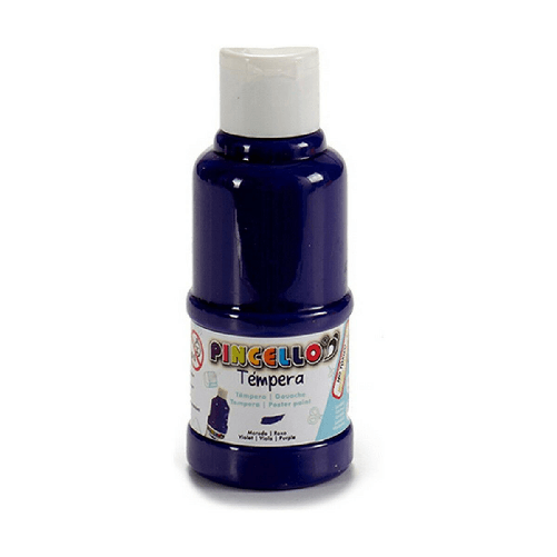 Pincello Tempere Pincello Viola 120 ml (12 Unità)
