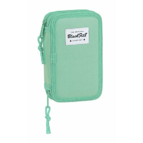 BlackFit8 Astuccio Doppio BlackFit8 M854 Turchese 12.5 x 19.5 x 4 cm (28 Pezzi)
