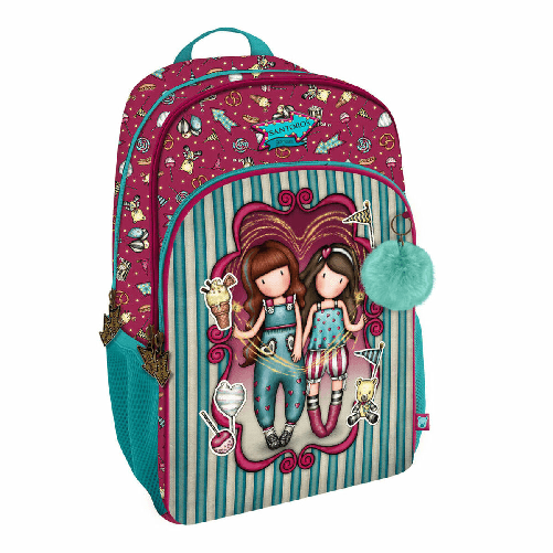 Gorjuss Zaino Scuola Gorjuss Fireworks Rosso Granato 29 x 45 x 17 cm