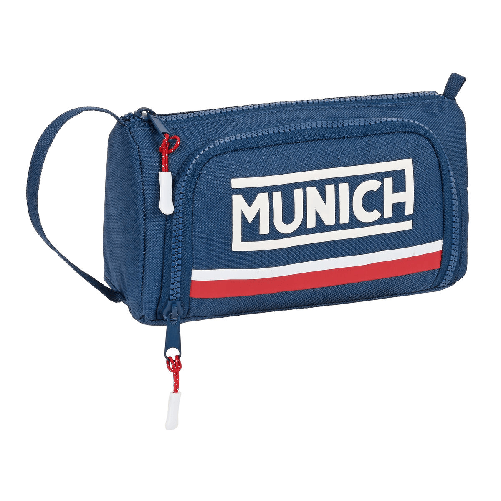 Munich Astuccio per la Scuola con Accessori Munich Soon Azzurro (32 Pezzi)