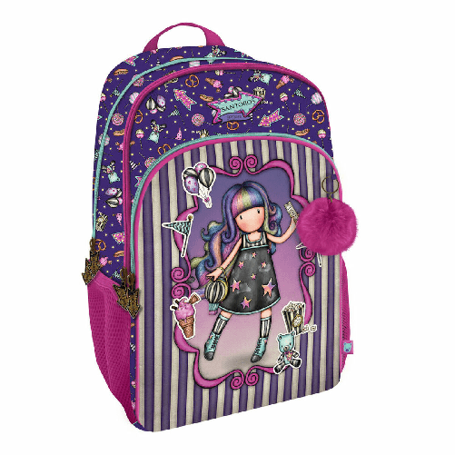 Gorjuss Zaino Scuola Gorjuss Up and away Viola 29 x 45 x 17 cm