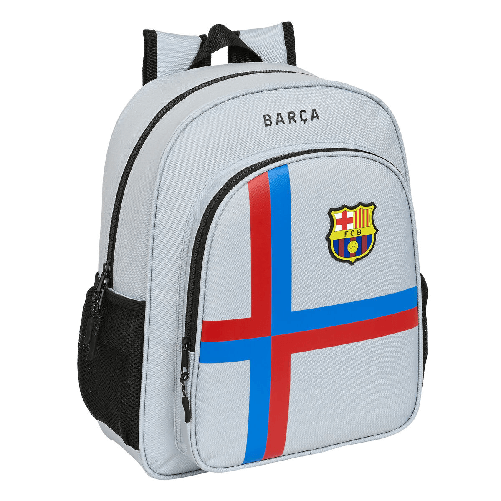 F.C. Barcelona Zaino Scuola F.C. Barcelona Grigio 32 x 38 x 12 cm