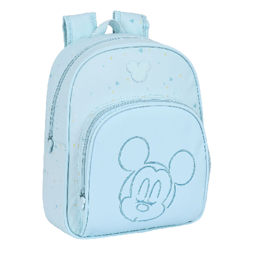 Mickey Mouse Clubhouse Zaino Scuola Mickey Mouse Clubhouse Baby Azzurro Chiaro 28 x 34 x 10 cm
