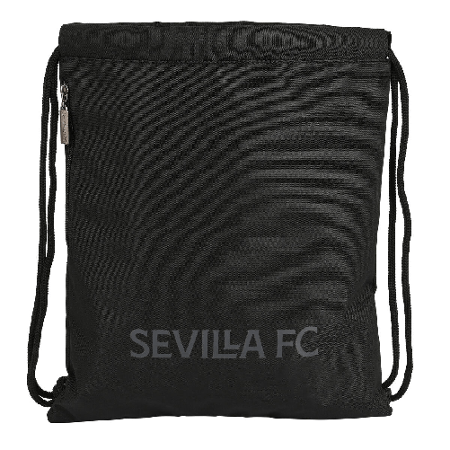 Sevilla Fútbol Club Zainetto con Cordini Sevilla Fútbol Club Teen 35 x 40 x 1 cm Nero