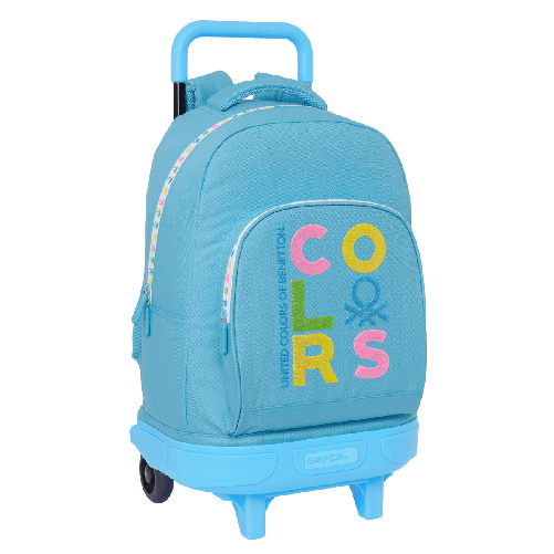 Benetton Zaino Scuola Benetton Spring Blu cielo 33 x 45 x 22 cm