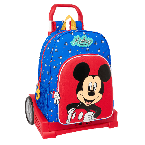 Mickey Mouse Clubhouse Trolley per la Scuola Mickey Mouse Clubhouse Good day Azzurro 33 x 42 x 14 cm