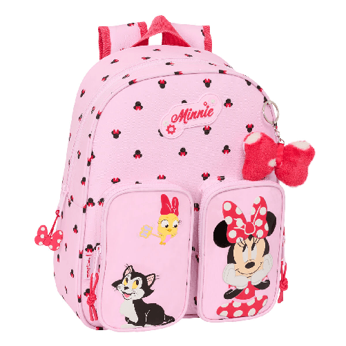 Minnie Mouse Zaino Scuola Minnie Mouse Naive Rosa 28 x 34 x 10 cm