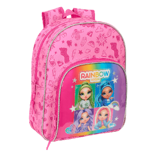 Rainbow High Zaino Scuola Rainbow High Shine Multicolore 28 x 34 x 10 cm