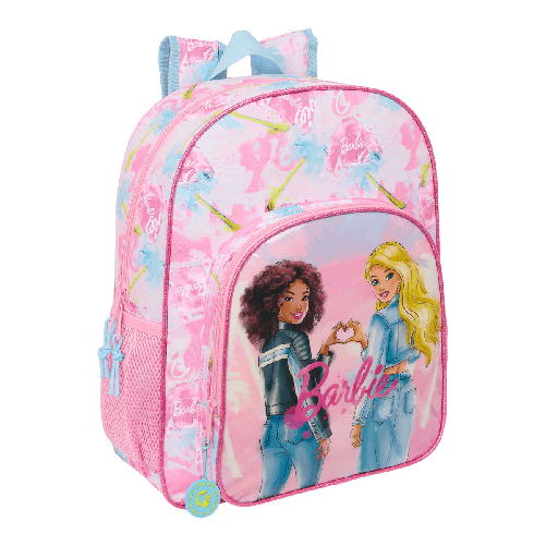 Barbie Zaino Scuola Barbie Painterly Rosa Blu cielo 32 x 38 x 12 cm