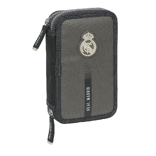 Real Madrid C.F. Necessaire Real Madrid C.F. Grigio 12.5 x 19.5 x 4 cm 29 Pezzi
