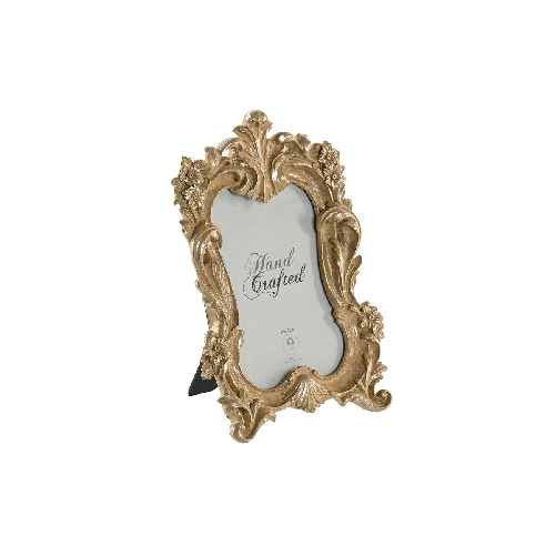 DKD Home Decor Cornice Portafoto DKD Home Decor 16 x 2,6 x 23 cm Dorato Resina