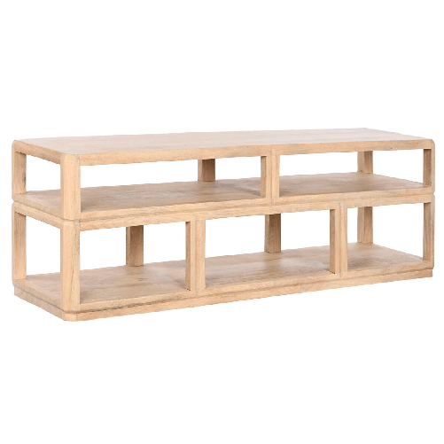 Home ESPRIT Mobile TV Home ESPRIT Naturale Legno di mango 135 x 35 x 46 cm