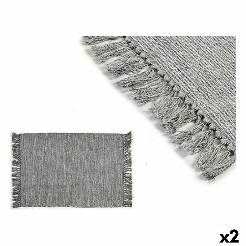 Gift Decor Tappeto Grigio 10 x 10 x 40 cm 180 x 120 x 1 cm (2 Unità)