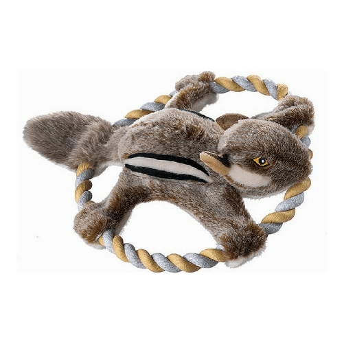 Hunter Peluche per cani Hunter Wildlife Train Con corda Scoiattolo (30 cm)