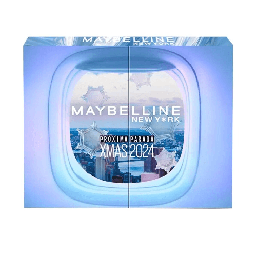 Maybelline Set da Trucco Maybelline XMAS 2024 Calendario dell'Avvento 12 Pezzi