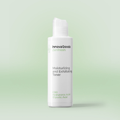 InnovaGoods Tonico Viso Idratante ed Esfoliante CBD Zenfresh InnovaGoods 150 ml