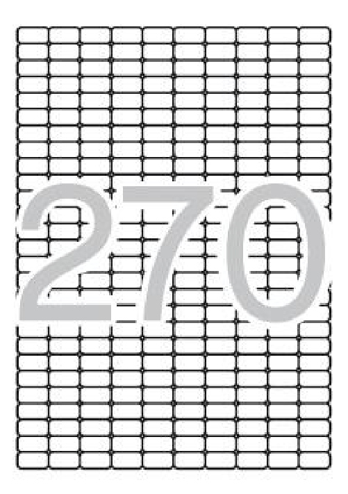 APLI 10197 etichetta per stampante Bianco Etichetta per stampante autoadesiva