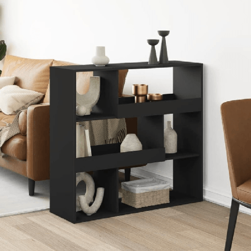 VidaXL Divisorio Nero 100x33x94,5 cm in Truciolato