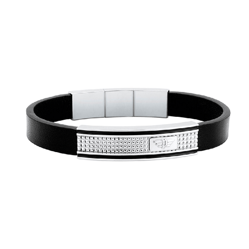 Police Bracciale Uomo Police PJ26194BLB.01 Pelle 19 cm