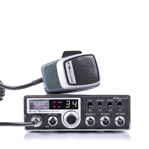 Midland Alan Sessantotto 34 canali Radio CB per camion Midland Alan Sessantotto - Radio CB Rinnovata