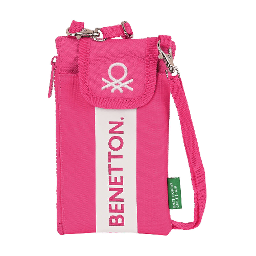 Benetton Portamonete Benetton Raspberry Custodia per Cellulare Fucsia