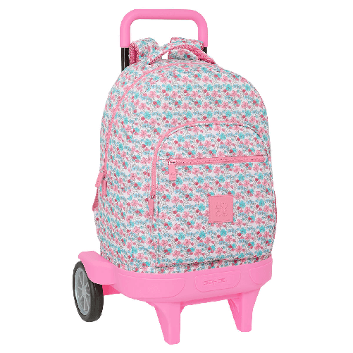 Moos Trolley per la Scuola Moos Flores Multicolore 33 x 45 x 22 cm
