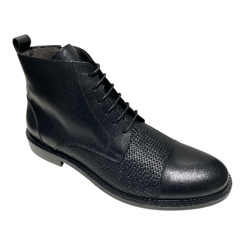 POLLINI SCARPE STIVALETTI STIVALE UOMO POLLINI Cam99999A PELLE NERO ORIGINALE AI Colore Nero,Taglia 42