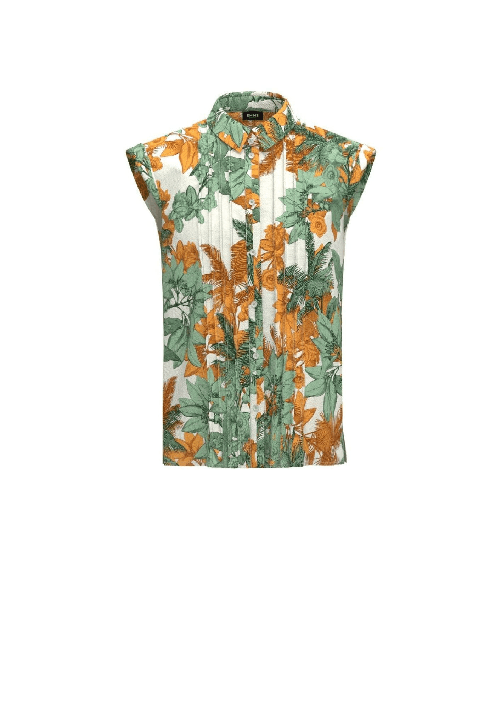 EMME MARELLA CAMICIA CAMICIE DONNA EMME MARELLA CALENDA 25151110422 006 ORIGINALE PE 2025 Colore Verde,Taglia IT 40
