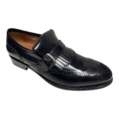 CALZOLERIA TOSCANA SCARPE MOCASSINO CERIMONIA UOMO CALZOLERIA TOSCANA COLMO PELLE MORO ORIGINALE AI Colore Marrone,Taglia 40 1/2