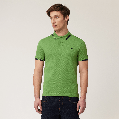 HARMONT & BLAINE MAGLIA POLO T SHIRT UOMO HARMONT E BLAINE LNN010 021148 645 VERDE ORIGINALPE2025 Colore Verde,Taglia XL