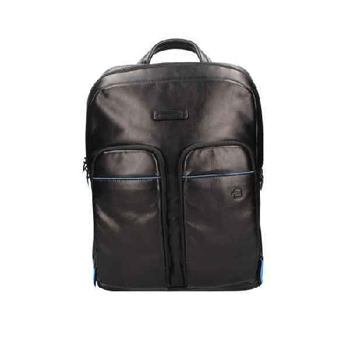 PIQUADRO BORSA ZAINO ZAINI UOMO PIQUADRO CA5575B2V PELLE NERO ORIGINALE 4 STAGIONI Colore Nero,Taglia Unica