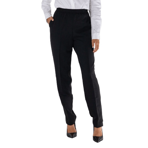 GUESS PANTALONE PANTALONI CERIMONIA DONNA GUESS W4YB52WFWX2 NERO ORIGINALE AI 2025 Colore Nero,Taglia S