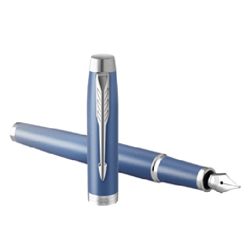 PARKER Penna stilografica IM Monochrome Rituals Blue - punta M - blu - Parker