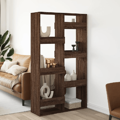VidaXL Divisorio Rovere Marrone 100x33x175 cm in Truciolato