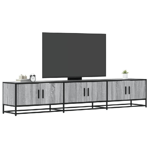 VidaXL Mobile Porta TV Grigio Sonoma 210x35x41 cm in Truciolato